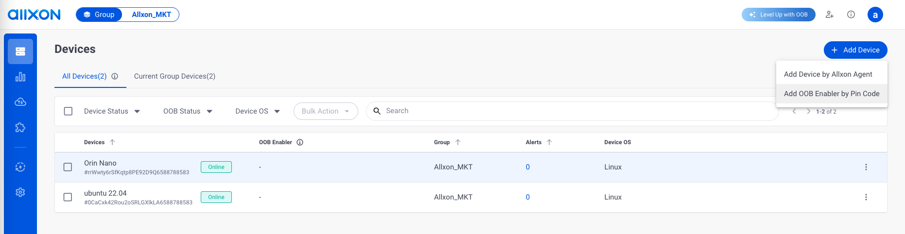 How to Add OOB Enabler via PIN Code and Complete Linking