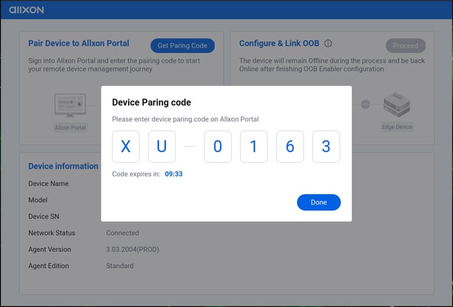 Agent_device_pairing_code
