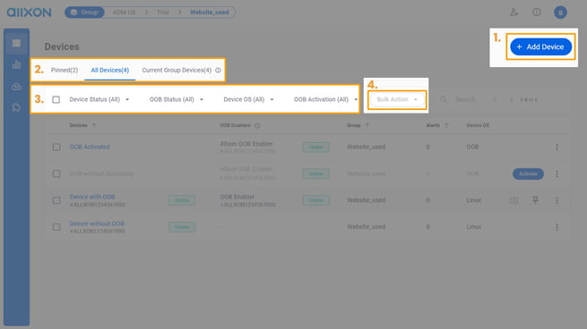 Interface Tutorial_device list_01