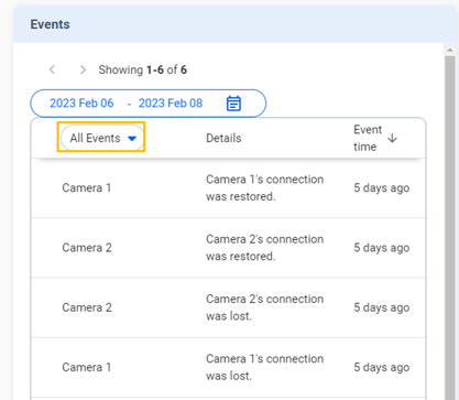 connection-events