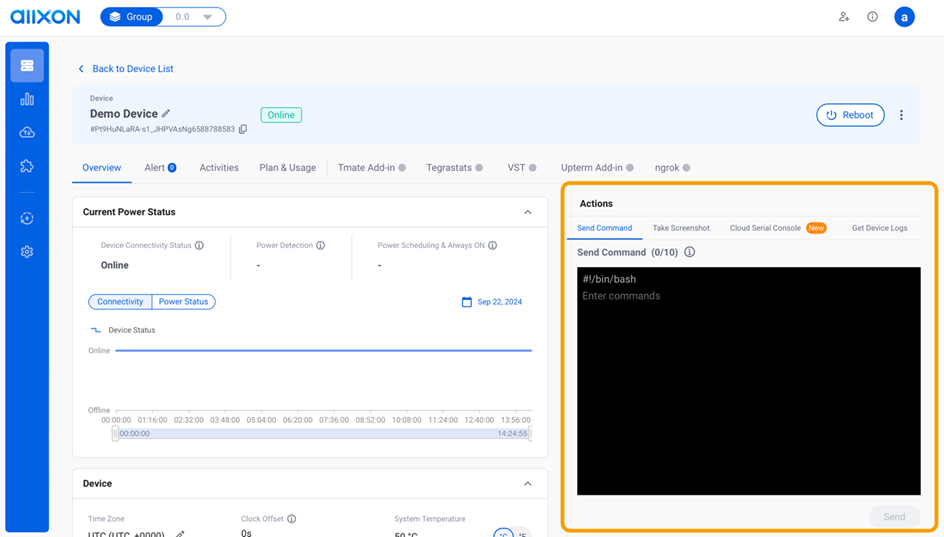 Introduction to Device Details Page Interface